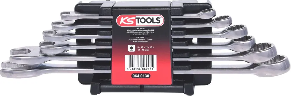 KS TOOLS Jeu de clés mixtes coudées EDELSTAHL, 6 pcs ( 964.0130 ) Meilleur Prix