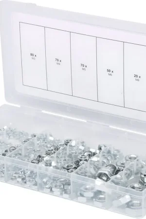 KS TOOLS Assortiment d'écrous, metriques, 300 pcs ( 970.0440 ) Meilleur Prix