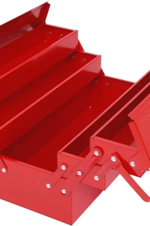 Acheter En Ligne KS TOOLS Caisse à outils en tôle d'acier, 5 compartiments, 420mm ( 999.0120 )
