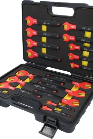 Commande En Gros KS TOOLS Jeu de clés à fourche avec gaine isolante, 18 pcs ( 118.1500 )