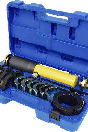 KS TOOLS Jeu d’outils pour bagues nervurées de Silentbloc, 19 pcs ( 460.1705 ) Offre Exclusive