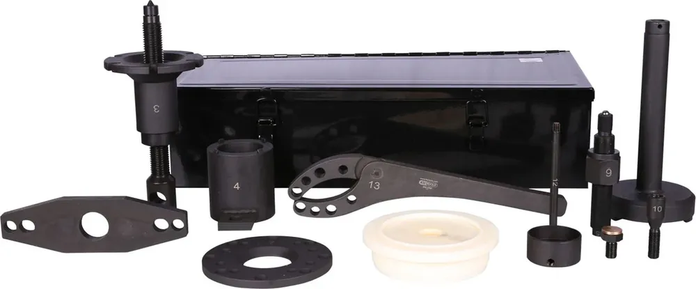 KS TOOLS Jeu d'outils pour montage et démontage pour essieux ZF, 11 pcs ( 460.3795 ) Vente Flash