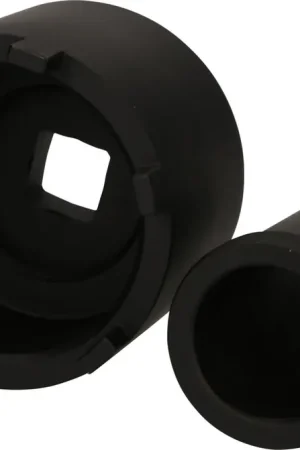 Nouveauté KS TOOLS Jeu de clés d'écrous à encoches avec tube de guidage pour Mercedes, Ø 75 mm, 2 pcs ( 460.5630 )
