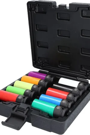 Expédié Aujourd'hui KS TOOLS Jeu de douilles à chocs 1/2' spéciales pour jantes aluminium, 10 pcs ( 515.0890 )