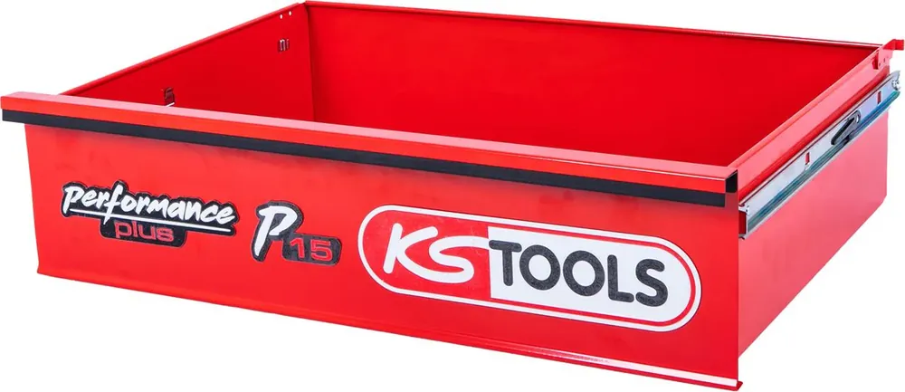 KS TOOLS Tiroir avec logo et guidage à billes pour servante d’atelier P15, 568x398x145 mm ( 873.1008-R002P ) Nouvelle Collection