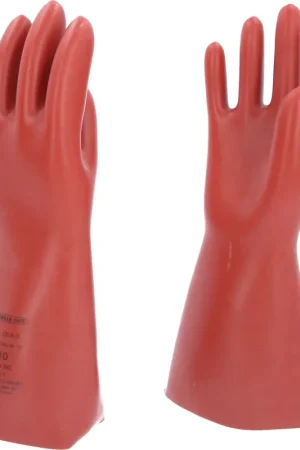 Acheter Direct KS TOOLS Gant de protection pour électricien à protection mécanique et thermique, taille 10, classe 0, rouge ( 117.0087 )