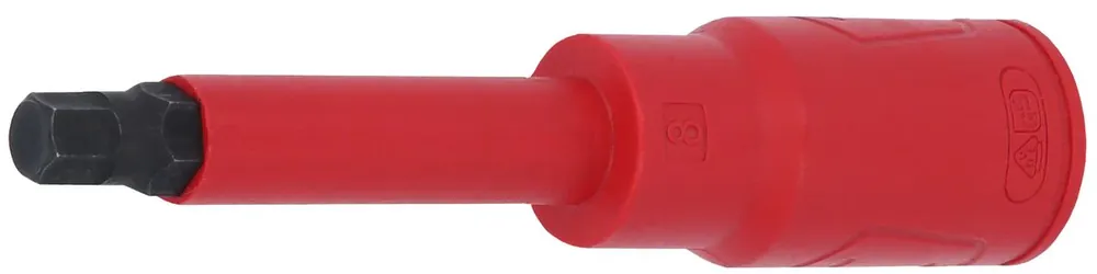 Top Vente KS TOOLS Douille porte-embout 1/2' à isolation protectrice pour vis à six pans creux, longue, 5 mm ( 117.5705 )