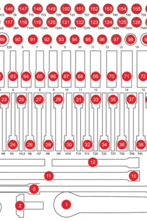 Bon Plan KS TOOLS Insert en mousse vide pour 813.0165 ( 813.0165-97 )