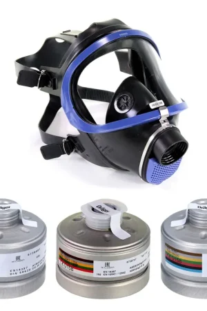 Masque complet Dräger X-plore 6300 (R55800) EN 148-1 / EN 136 Classe 2 + Commander Maintenant