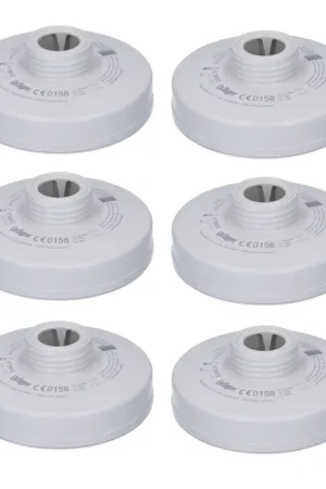 Dernier Modèle Dräger Rd40 6x P3 R Kit de filtres à particules (6x 6738932) pour masques complets X-plore 6000 et demi-masques X-plore 4000