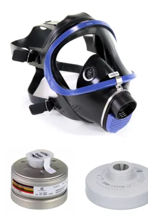 Certifié Masque complet Dräger X-plore 6300 (R55800) EN 148-1 / EN 136 Classe 2 +