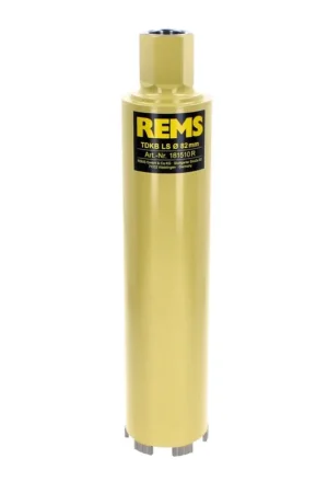 REMS TDKB LS Couronnes de carottage à sec diamantées 82 x 320 mm UNC 1 1/4" ( 181510 R ) pour carotteuse Picus DP Prix Choc