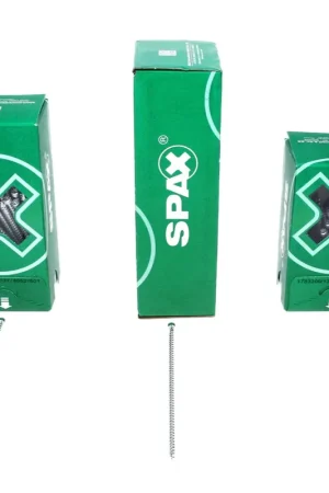 Quantité Limitée SPAX IN.FORCE Vis 6,0 x 80mm, Torx T-STAR Plus T30 - WIROX - Pointe de perçage 4CUT - 1000 pcs. (5x 1211010600805)