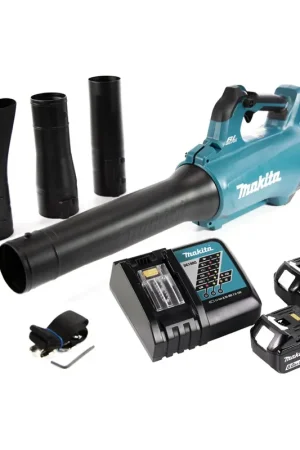 Makita DUB 184 RG Souffleur sans fil 18 V brushless + 2x Batteries 6,0 Ah + Chargeur Produit De Marque