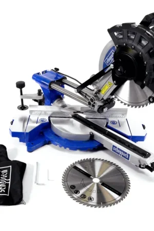 Scheppach HM254 Scie à onglet radiale 2000 L 255 mm + 1x Lame de scie 60Z HW + 1x Lame de scie 48Z HW ( 5901216901 ) Populaire