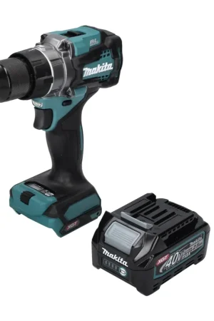 Meilleure Vente Makita DF 001 GD1 Perceuse-visseuse sans fil 40 V max. 140 Nm XGT Brushless + 1x batterie 2,5 Ah - sans chargeur