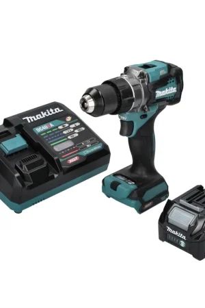 Dernier Modèle Makita DF 001 GD1 Perceuse-visseuse sans fil 40 V max. 140 Nm XGT Brushless + 1x batterie 2,5 Ah + chargeur