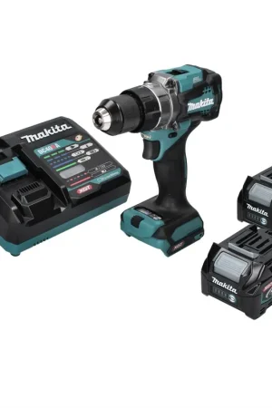 Makita DF 001 GD2 Perceuse-visseuse sans fil 40 V max. 140 Nm XGT Brushless + 2x batterie 2,5 Ah + chargeur Commander Maintenant