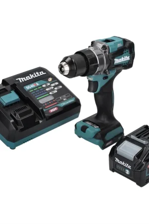 Makita DF 001 GM1 Perceuse-visseuse sans fil 40 V max. 140 Nm XGT Brushless + 1x batterie 4,0 Ah + chargeur Must-Have