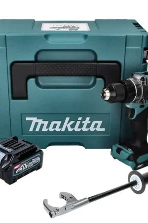Authentique Makita DF 001 GD101 Perceuse-visseuse sans fil 40 V 140 Nm XGT + 1x Batterie 2,5 Ah + Makpac - sans chargeur