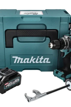 Bon Marché Makita DF 001 GM101 Perceuse-visseuse sans fil  40 V 140 Nm XGT + 1x Batterie 4,0 Ah + Makpac - sans chargeur