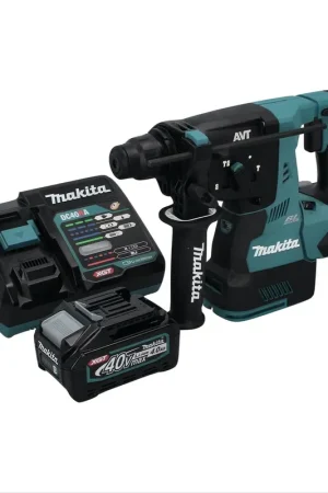 Prix Bas Makita HR 003 GM1 Perforateur sans fil 40 V max 2,8 J SDS plus brushless + 1x Batterie 4,0 Ah + Chargeur