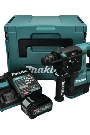 Makita HR 003 GD101 marteau combiné à batterie 40 V max. 2,8 J SDS plus brushless + 1x batterie 2,5 Ah + chargeur + Makpac Paiement Sécurisé