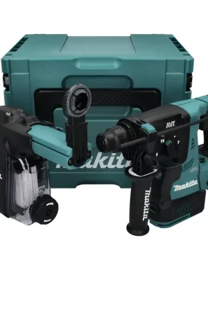 Makita HR 003 G01 marteau combiné à batterie 40 V max. 2,8 J SDS plus brushless + aspiration DX12 + Makpac - sans batterie, sans chargeur Authentique