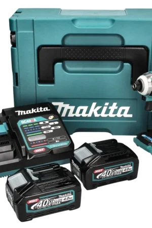 Makita TD 001 GM201 clé à chocs sans fil 40 V 220 Nm 1/4" XGT Brushless + 2x batterie 4,0 Ah + Makpac + chargeur Offre Exclusive