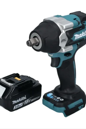Certifié Makita DTW 700 F1 18 V Visseuse à chocs sans fil 700 Nm 1/2" XPT brushless + 1x Batterie 3,0 Ah - sans chargeur