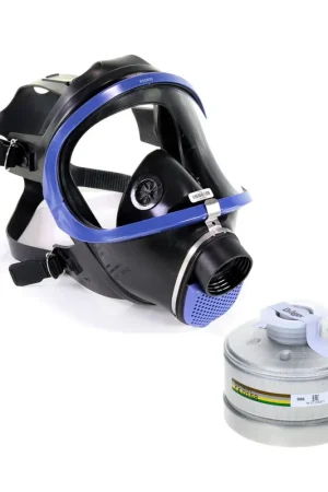 Masque complet Dräger X-plore 6300 (R55800) EN 148-1 / EN 136 Classe 2 + 1x Dräger Dernière Chance
