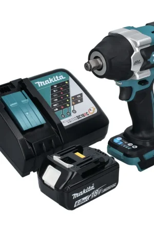 Makita DTW 700 RG1 Visseuse à chocs sans fil 18 V 700 Nm 1/2" XPT brushless + 1x Batterie 6,0 Ah + Chargeur Super Prix