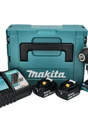 Meilleur Choix Makita DTW 700 RTJ Visseuse à chocs sans fil 18 V 700 Nm 1/2" XPT Brushless + 2x Batteries 5,0 Ah + Chargeur + Makpac