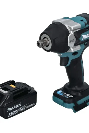 Populaire Makita DTW 701 F1 Clé à choc sans fil 18 V 700 Nm 1/2'' XPT Brushless + 1x batterie 3,0 Ah - sans chargeur