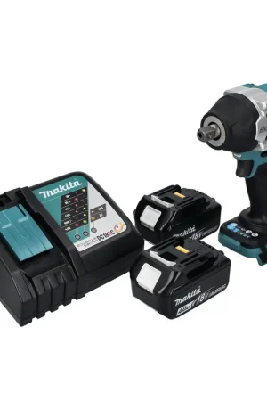 Achetez Aujourd'hui Makita DTW 701 RM Clé à choc 18 V 700 Nm 1/2'' XPT Brushless + 2x batterie 4,0 Ah + chargeur