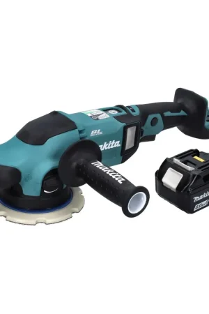 Bon Plan Ponceuse excentrique sans fil Makita DPO 600 G1 18 V 150 mm XPT Brushless + 1 batterie 6,0 Ah - sans chargeur