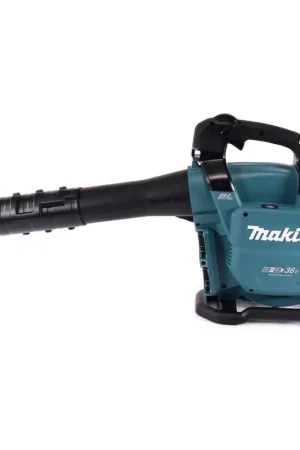 Makita DUB 363 RG2V Souffleur / aspirateur de feuilles à batterie 36 V ( 2x 18 V ) Brushless + kit d'aspiration + 2x batterie 6,0 Ah + chargeur Pas Cher