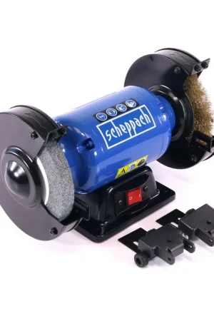 Scheppach SM 150 LB Touret à meuler mixte 400 W 150 mm ( 5903108901 ) Retour Gratuit