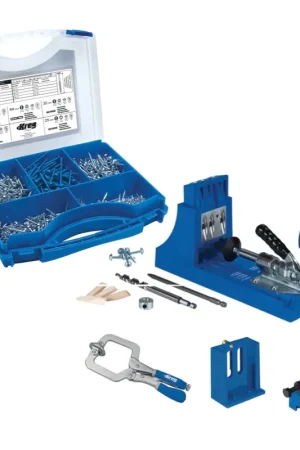 KREG Jig K4 Master-System (K4MS) Système de connexion bois avec trou de poche + Jeu de vis - 675 pièces Produit De Marque