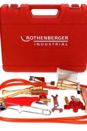 Rothenberger Industrial 2000 °C Brûleur de chauffe , Soudure + accessoires + 1x coffret (30900) Dernier Modèle