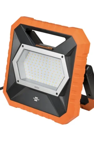 Brennenstuhl ProfessionalLINE X 8000 M Projecteur LED portable, 8300 lumens, 80 W IP54 ( 9171330801 ) Solde