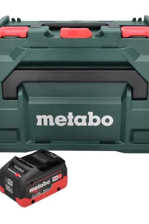 Authentique Metabo Basis Set - 1x Batterie 18 V 10,0 Ah LIHD + Coffret metaBOX - sans chargeur