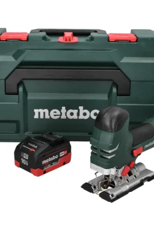 Offre Exclusive Metabo STA 18 LTX 140 scie sauteuse sur batterie 18 V + 1x batterie 10,0 Ah + metaBOX - sans chargeur
