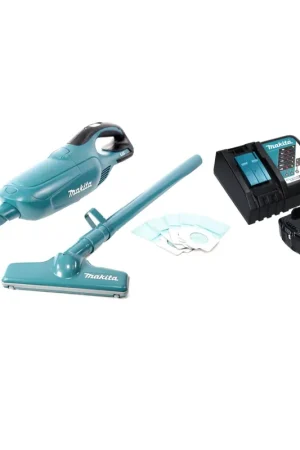 Dernier Modèle Makita DCL 182 RG1 Aspirateur sans fil 18 V + 1x batterie 6,0 Ah + chargeur
