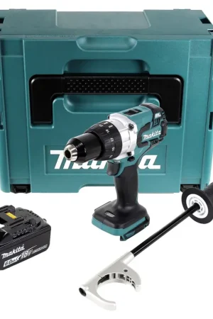Makita DDF 481 G1J Perceuse-visseuse sans fil 115 Nm 18 V sans balai + 1x Batterie 6,0 Ah + Coffret - sans chargeur Affaire À Saisir