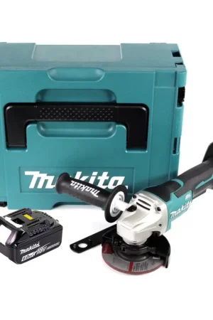 Makita DGA 458 Z 18 V Li-Ion Meuleuse sans fil 115 mm Brushless - sans Batterie ni Chargeur Jusqu'à Épuisement Des Stocks