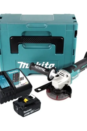 Populaire Makita DGA 458 Z 18 V Li-Ion Meuleuse sans fil 115 mm Brushless - sans Batterie ni Chargeur