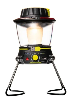 Solde Goal Zero Lighthouse 600 Lanterne LED 600 lumens, 180° / 360° Lumière + Hub d'alimentation + Eclairage d'urgence (32004)