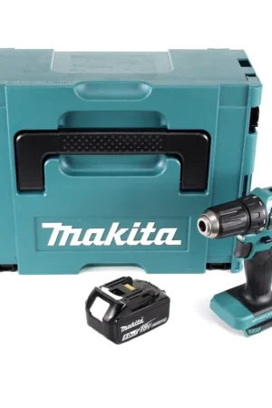 Makita DDF 483 T1J Perceuse-visseuse sans fil 18 V, 40 Nm, Brushless + 1x Batterie 5,0 Ah + Coffret Macpac - sans chargeur Acheter En Ligne