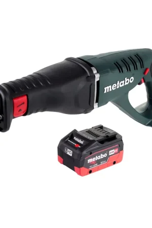 Remise Metabo ASE 18 LTX Scie sabre sans fil 18 V + 1x Batterie 8,0 Ah - sans chargeur